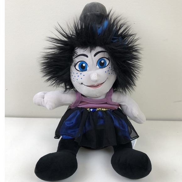 Build-A-Bear Other - Smurfs Vexy Plush‎ Doll Stuffed Animal Black Hair Blue Eyes 12 inch A21